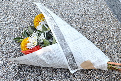 お供えの花
